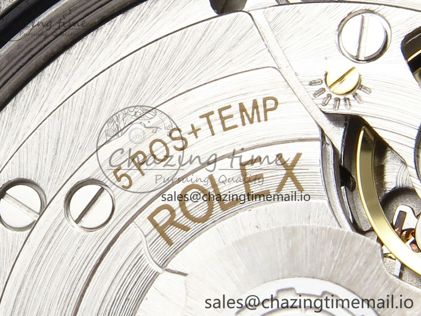 MiroTime 0204 SmoothTexture DateJust 36 126231 EWEF Best Edition Brown Dial Stick Marker on SS RG Jubilee Bracelet A 592